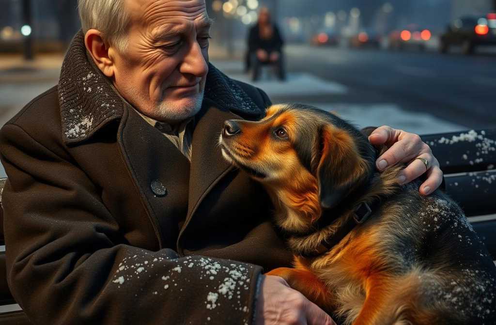 Сын и невестка выгнали старика-отца из его же дома. Он уже почти замерзал, как вдруг кто-то нежно коснулся его лица. Открыв глаза, он оцепенел от ужаса…